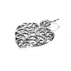 Mirja - Celtic heart (Pendant in silver)