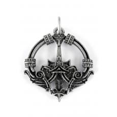 Haithabu (Pendant in antiqued silver)