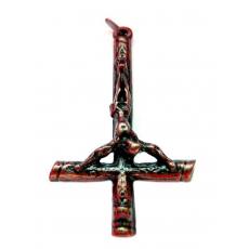 Inverted Cross Antique copper plated (Pendant)