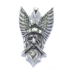 Odin - Viking pendant (Pendant in silver)