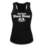 Hooligan Black Metal Girly Tank-Top-Shirt