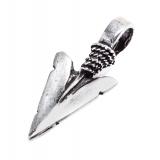 Viking arrowhead - pendant silver