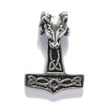 Aries hammer Mjolnir (Pendant in silver)