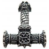 Vindir Hammer (Pendant in antiqued silver)