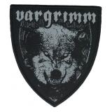 Vargrimm - Wolf grau (Aufnäher)